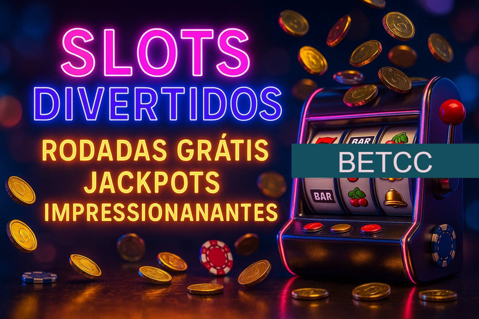 Diversos jogos de caça-níqueis